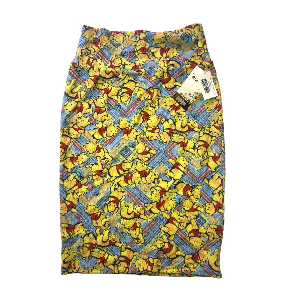 NWT- LuLaRoe XS Cassie Winnie the Pooh Skirt